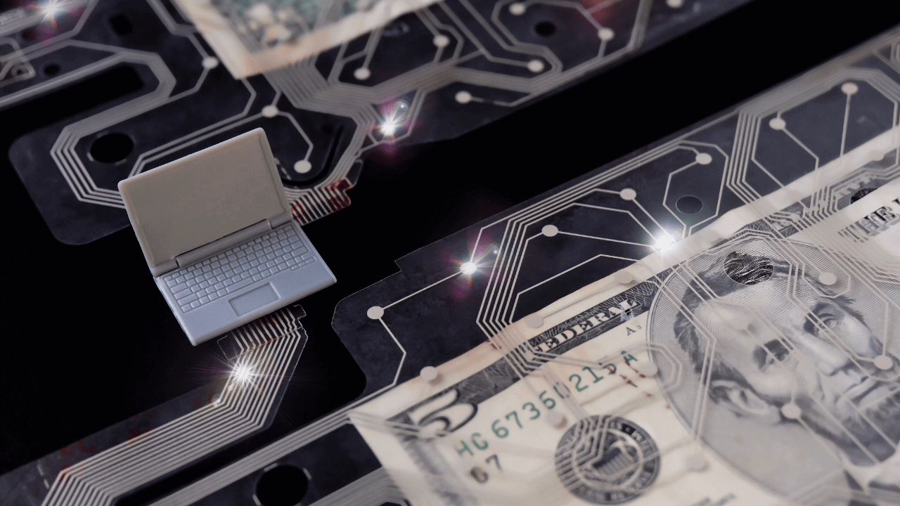 Money transfer with crypto assets