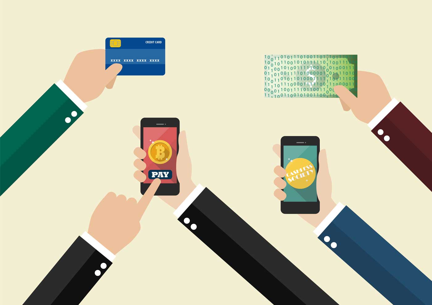 cashless payment methods